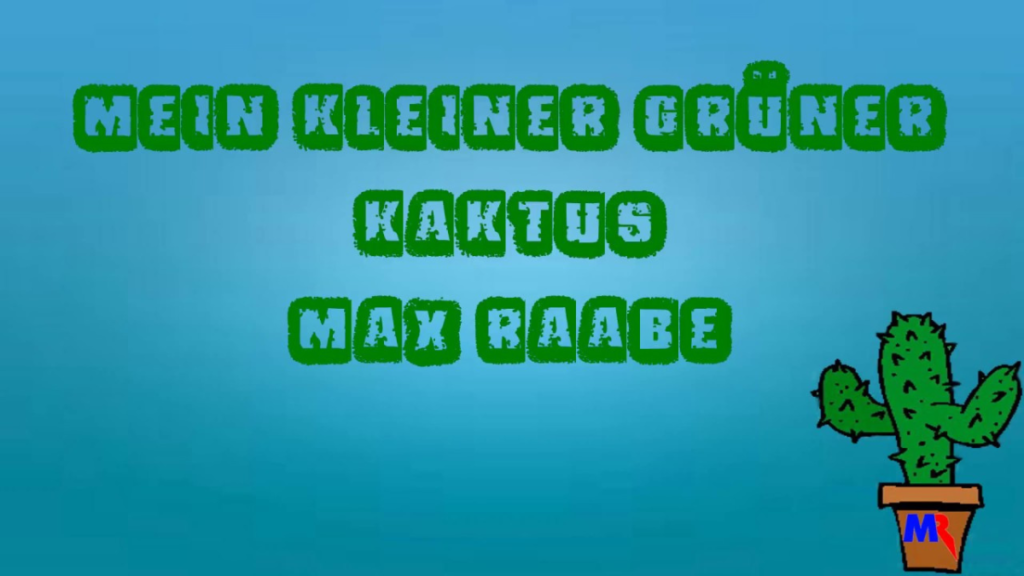mein kleiner grüner kaktus