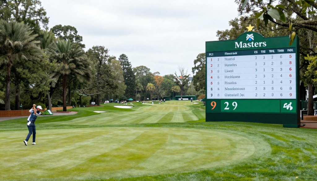 masters augusta leaderboard